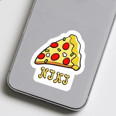 Niki Aufkleber Pizza Notebook Image