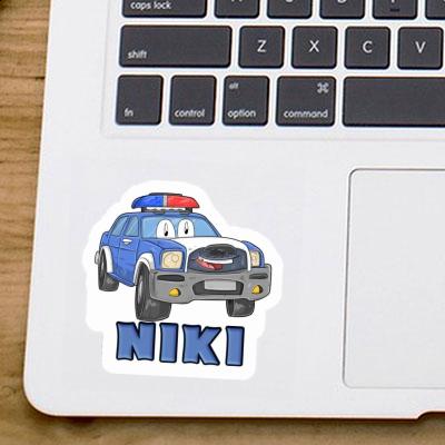 Niki Sticker Polizeiauto Gift package Image