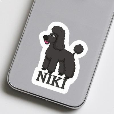 Sticker Poodle Niki Image