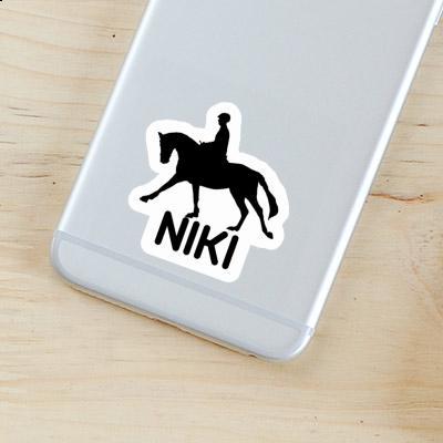 Sticker Niki Horse Rider Image