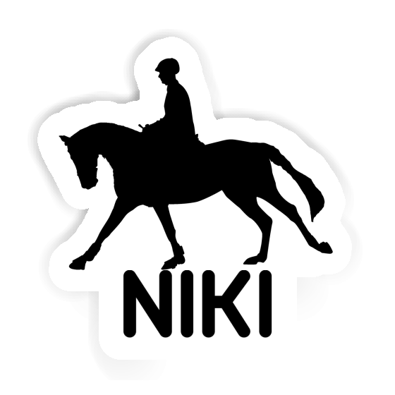 Sticker Niki Horse Rider Laptop Image