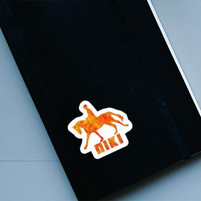 Horse Rider Sticker Niki Notebook Image