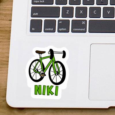 Niki Autocollant Vélo de course Laptop Image