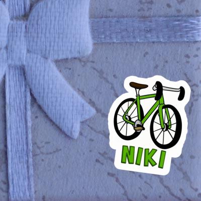 Sticker Niki Bicycle Laptop Image