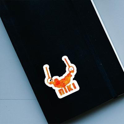 Niki Sticker Ring gymnast Laptop Image