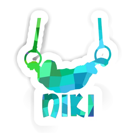 Niki Sticker Ring gymnast Gift package Image