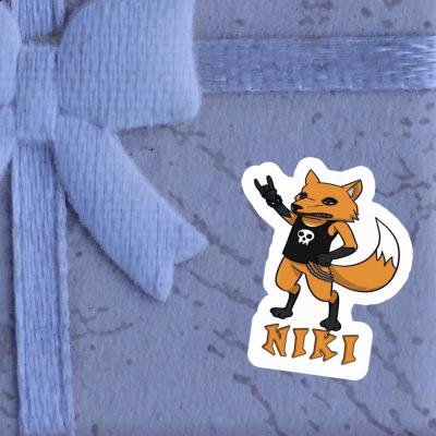 Sticker Rocker Fox Niki Image