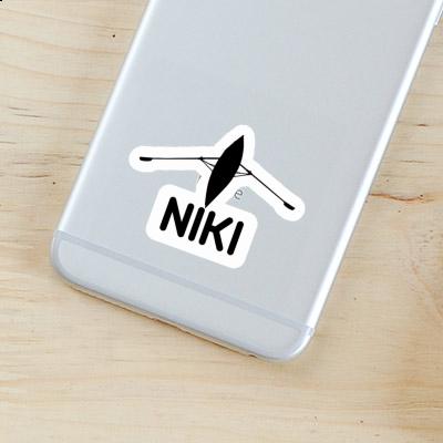 Sticker Niki Rowboat Notebook Image