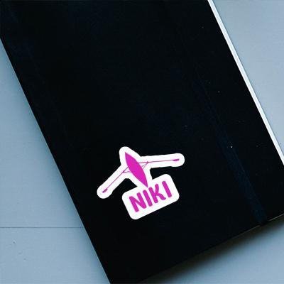 Niki Sticker Rowboat Image