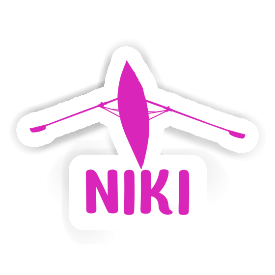 Niki Sticker Rowboat Notebook Image