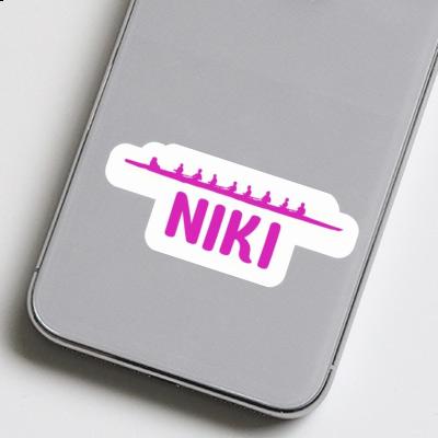 Sticker Niki Rowboat Notebook Image