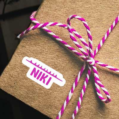 Sticker Niki Rowboat Gift package Image