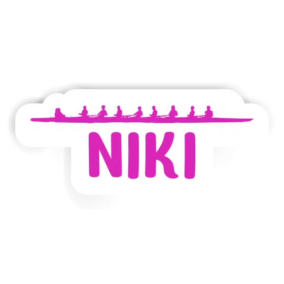 Sticker Niki Rowboat Notebook Image