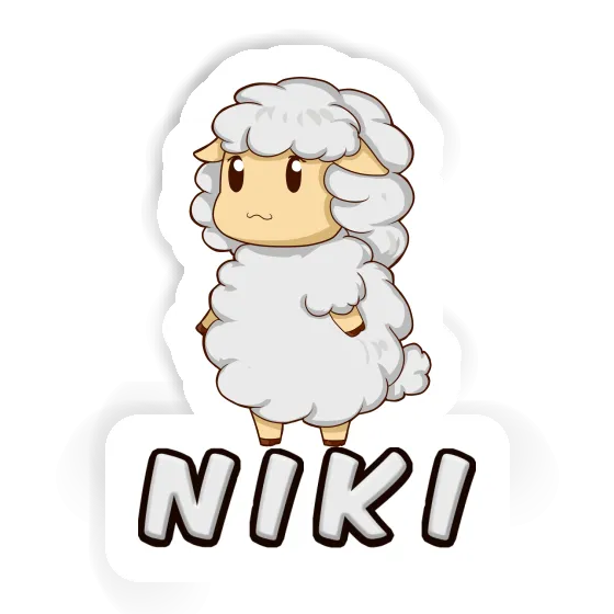 Sticker Sheep Niki Image