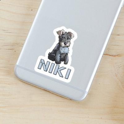 Sticker Niki Dog Laptop Image