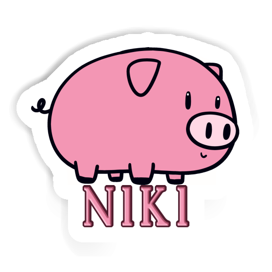 Sticker Pig Niki Gift package Image