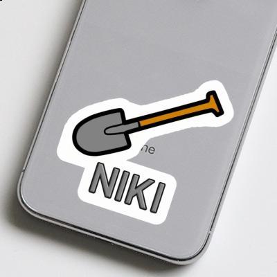 Sticker Shovel Niki Notebook Image