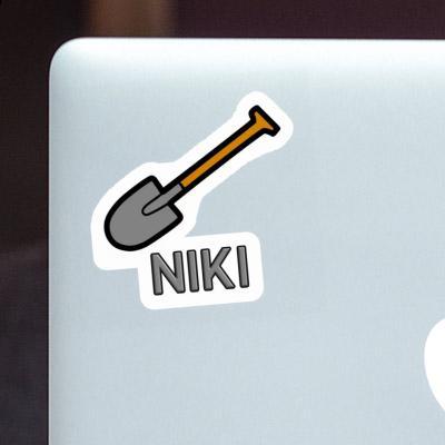 Sticker Shovel Niki Notebook Image