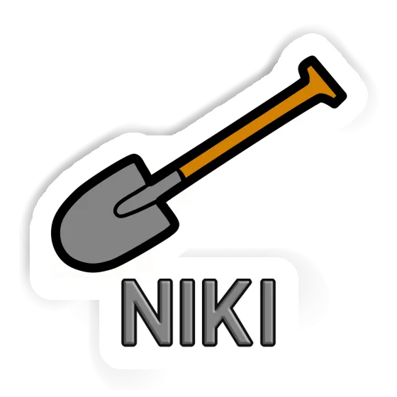 Sticker Shovel Niki Laptop Image