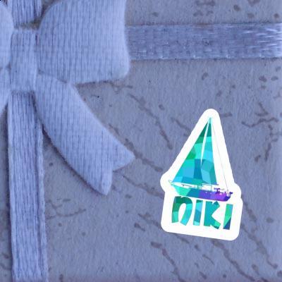 Niki Sticker Segelboot Gift package Image