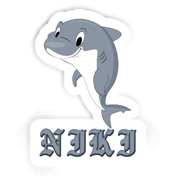 Niki Sticker Shark Notebook Image