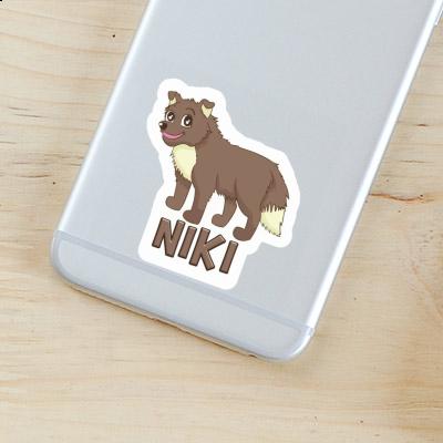 Sticker Niki Dog Gift package Image