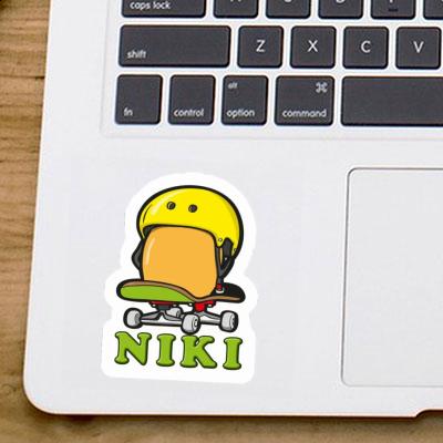 Sticker Egg Niki Laptop Image