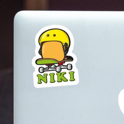 Sticker Egg Niki Notebook Image