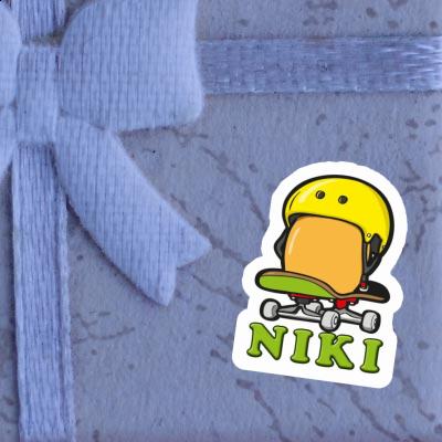 Sticker Egg Niki Laptop Image