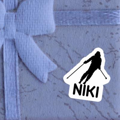 Niki Sticker Skier Gift package Image