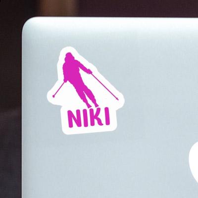 Skier Sticker Niki Gift package Image