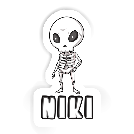 Sticker Skeleton Niki Image