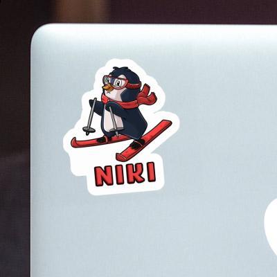 Sticker Niki Skier Gift package Image