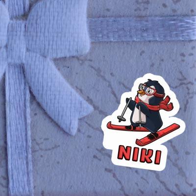 Niki Autocollant Skieuse Gift package Image