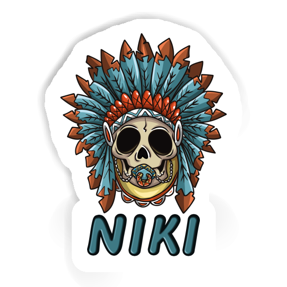 Niki Sticker Baby-Skull Gift package Image