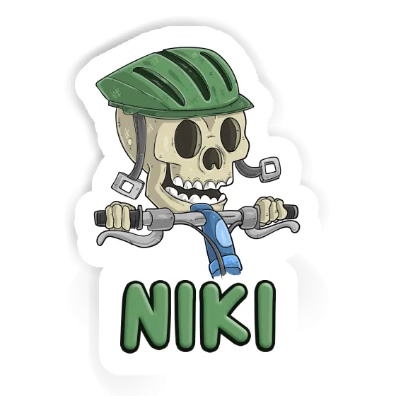 Sticker Mountainbiker Niki Gift package Image