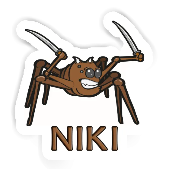 Sticker Spider Niki Gift package Image