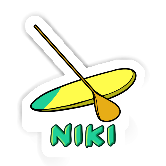 Niki Sticker Stand Up Paddle Gift package Image