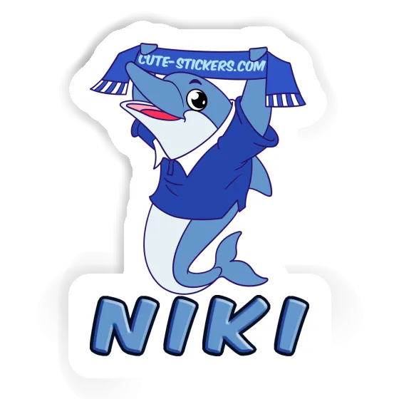 Dolphin Sticker Niki Notebook Image