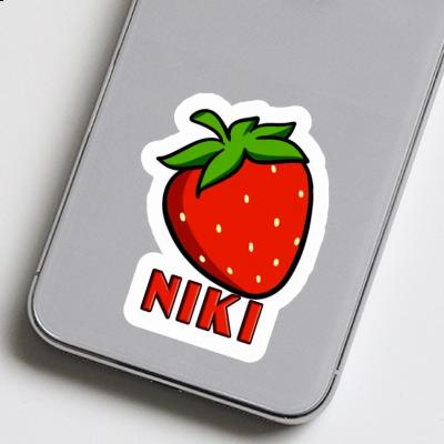 Autocollant Fraise Niki Image