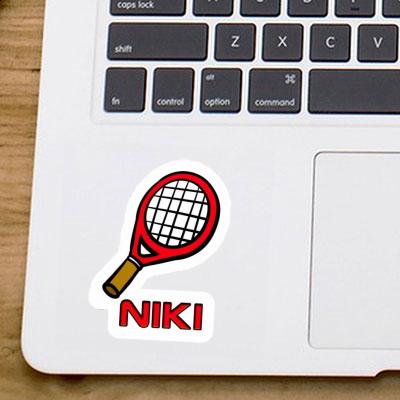 Sticker Racket Niki Notebook Image