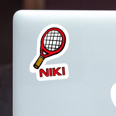 Niki Sticker Racket Notebook Image