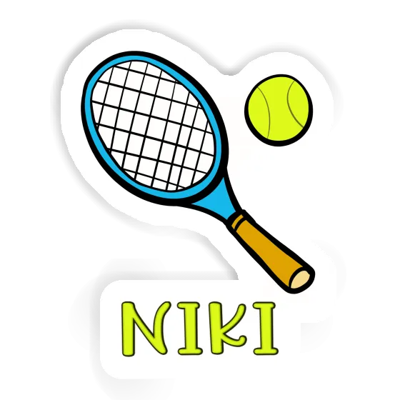 Raquette de tennis Autocollant Niki Image