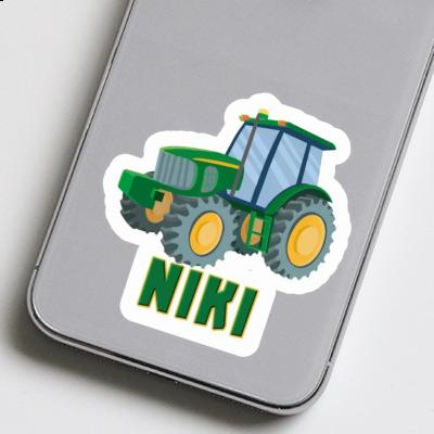 Tracteur Autocollant Niki Image