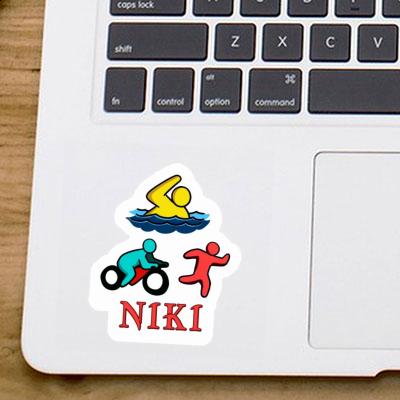 Triathlete Sticker Niki Gift package Image