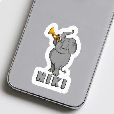 Elephant Sticker Niki Gift package Image