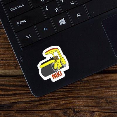 Niki Sticker Roller Laptop Image