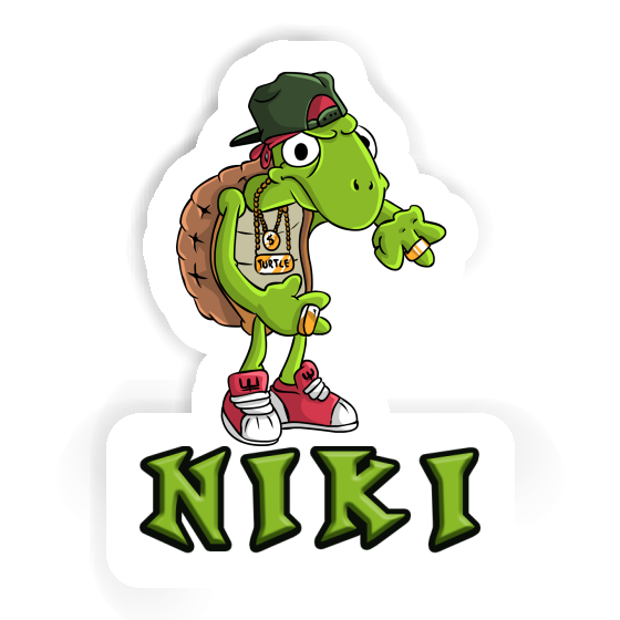 Sticker Turtle Niki Laptop Image