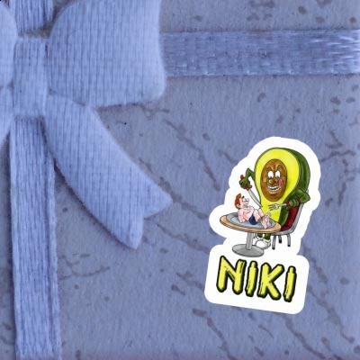 Sticker Niki Avocado Gift package Image