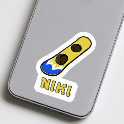 Sticker Wakeboard Niki Gift package Image